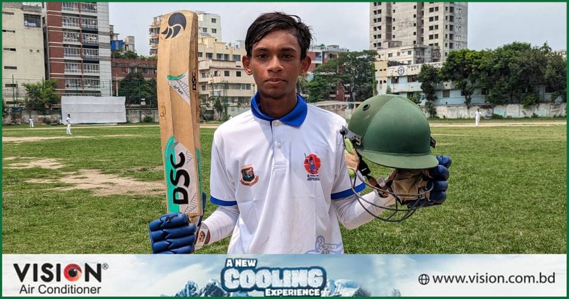 মাহমুদুল হাসানের সেঞ্চুরিতে কোয়ার্টার ফাইনালে চাঁদপুর